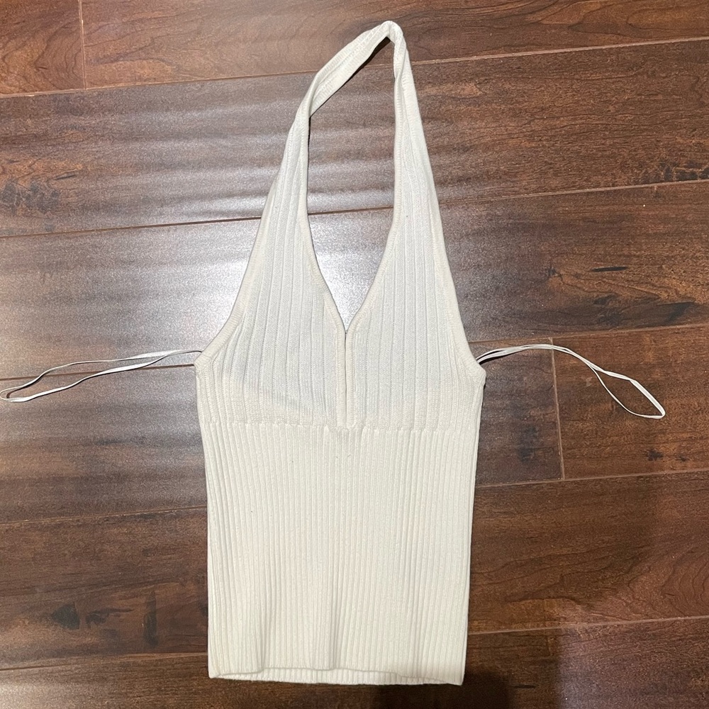 Brand New White Guess Halter top